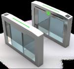 Waterproof Security Turnstile Gate Brushless Motor With Tri Color Light