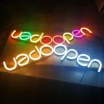 Outdoor Flexible Waterproof RGB Acrylic Sign Flex LED Neon Sign Custom Signs