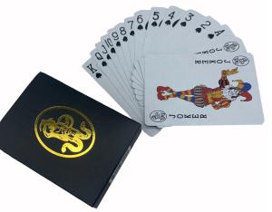 Wholesale Matt Varnishing Black Core Paper CMYK 52 Playing Cards Printable from china suppliers