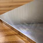 600x600mm Aluminum Metal Ceiling Non Perforation Aodnized Half Mirror Aluminum