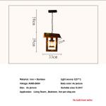 Loft Style Antique Chandelier Retro Nostalgic Lamp Restaurant Bar Aisle Balcony