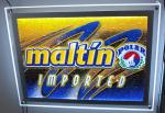 Silver Border Night Club Acrylic A2 11mm Crystal LED Light Box