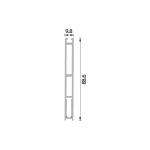 Led strip aluminum profile Home Lighting width10mm Suspended LED Aluminium