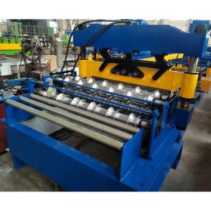 Wholesale Hydraulic Crimping Curved Metal Roof Panel Roll Forming Machine 120 Degree from china suppliers