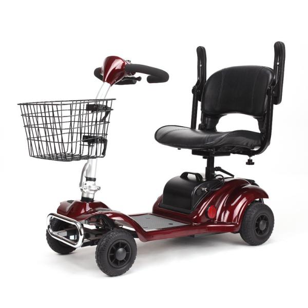 Liftable Armrest Elders Mobility Scooter Electric Motorized Wheelchair For