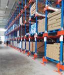 Dense pallet shuttle shelving systems for pharmaceutical factory with SS400