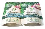 Biodegradale Compostable Packaging Roll Film Slide Zipper Garment Bag Food