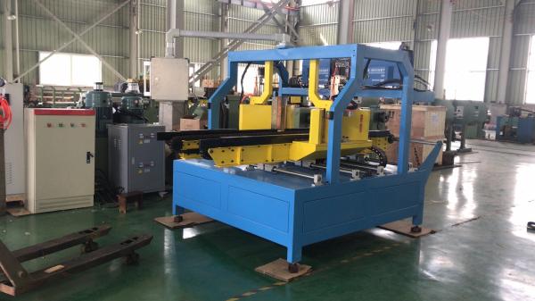 Medium Transformer Manufacturing Machinery , Automatic Corrugated Plate Welding