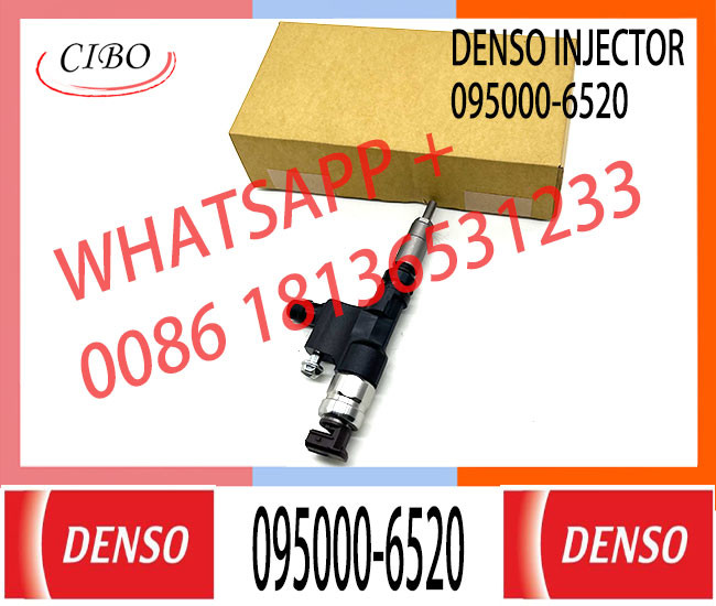 common rail injector 095000-6521 095000-6520 9709500-652 injector for Hino 300 N04C injector nozzle 095000-6521 095000-6