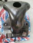 Marine T - head Mooring Bollard Marine Cast Steel Material Up to 200Ton SWL