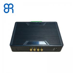 China 4 Port UHF RFID Reader Writer Supporting ISO18000-6C Protocol Speed>800 Times/S on sale