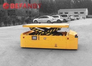 Wholesale Lithium Battery Electric Agv Steerable Lift Transfer Cart from china suppliers
