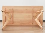 Rectangle Solid Wood Table , Home / Commercial Restaurant Dining Tables