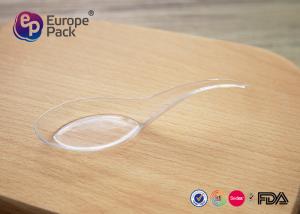 Wholesale Disposable Long Plastic Spoons For Ice Cream Taster Spoons Environmental Friendly from china suppliers
