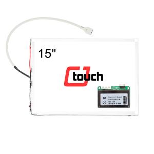 Wholesale 15&quot; Surface Acoustic Wave Touch Screen , CE / FCC Saw Touch Panel from china suppliers