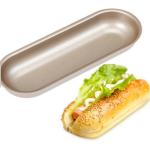 RK Bakeware China Foodservice NSF Hot Dog Bun Pan Hotdog Bread Mould Nonstick