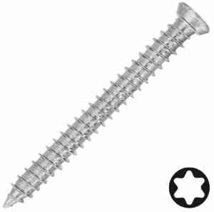 Wholesale Stainless Multi-Fix T30 7.5mm Torx Flat Head Door Window Frame Screw Bolt Concrete Screws For Wood Fixing from china suppliers
