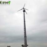 Small Horizontal Pitch Control Wind Turbine Generator System Home 20kw