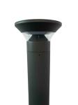European Classic LED Decorative Bollard Light IP65 Aluminium Black SMD LED
