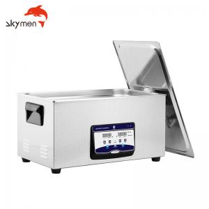 China Skymen 500w 200ml Digital Ultrasonic Cleaner Heating and Degassing Function on sale