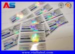 Custom Pharmaceutical Printed Pill Label Sticker For Glass Vial Bottle custom