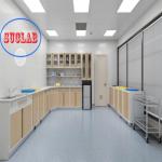 Durable L 3000*W 600* H 850 To 900 Mm Medical Storage Cabinet with 110 Degree