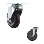 110kg Loaded 100mm Wheel Medium Duty Casters For Service Carts