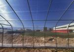 Advanced Clear Anti Drip Steel Frame Greenhouse Poly Tunnels For Gardens