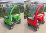 Easy Operation Electric Sightseeing Car Optional Colors With Steering Wheel