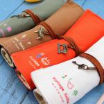 FRESH AND FASHIONABLE LARGE CAPACITY PEN BAG PENCIL CASE SIMPLE CREATIVE JUNIOR