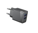 ErP 12W AC100V OEM Dual Ports USB Charger 5V2.4A