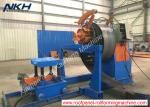 Heavy Gauge 8 Tons Hydraulic Decoiler For Highway Guard Rail Roll Forming
