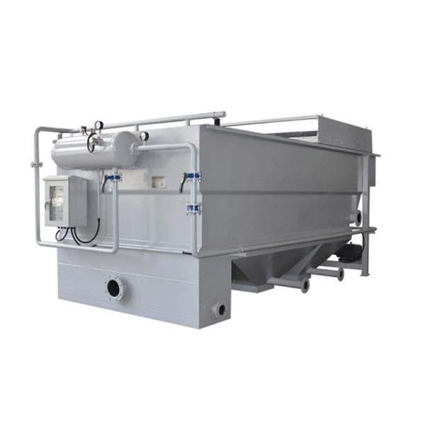 1600kg 1.85kw Dissolved Air Flotation System 10m3/h With Sedimentation Tank For