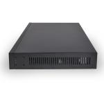 28-port Gigabit switch IEEE 802.3af/a standard 370W power backplane bandwidth 52