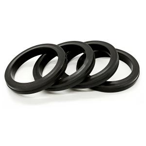 Wholesale Black 90 Shore A 2 Inch FKM HNBR Hammer Union Seal Vee Lip Type Seal Ring from china suppliers
