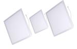 Square 600 x 600 Slim Led Ceiling Panel 12 Volt 36W For Home Interior