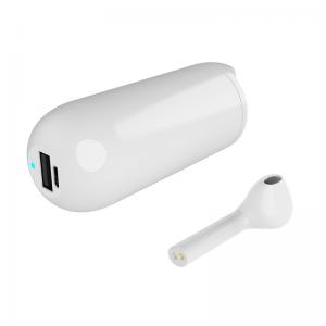 China mini portable wireless bluetooth earbud mono bluetooth earphone with charging box for all mobile phone on sale