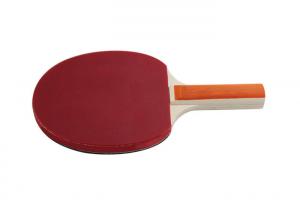 Wholesale Children Table Tennis Bats 5 Ply Poplar Wood Red Orange Handle Small Size Grip from china suppliers