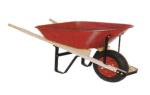 540mm Garden Cart Tools 150kg 6 Cu Ft Wheelbarrow With Steel Frame
