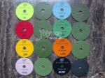 High Efficiency 4 Inch Diamond Flexible Polishing Pad 1.1mm Thickness