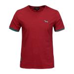 Summer Fashionable Mens T Shirts / Breathable Polo Shirts Short Sleeve