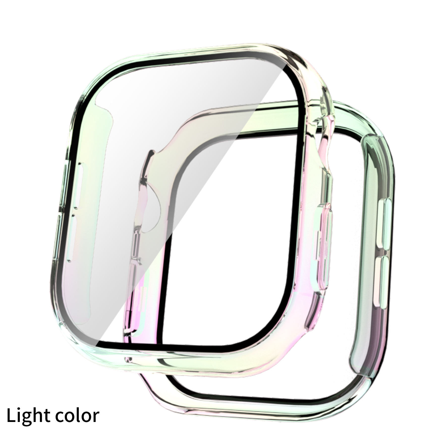 Eraysun Electroplated Integrated Shell Membrane for Apple Watch Series10 42mm 46mm Protector Watch Case Accessories