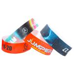 Lightweight Tyvek Bracelets Wristbands , Bar Coding Disposable Paper Wristbands