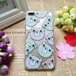 Acrylic Cartoon Moving Eyes Back Cover Cell Phone Case For iPhone 7 6s Plus 5s
