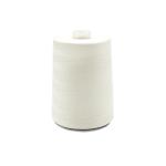 Raw White 100 Spun Polyester Sewing Thread 50 / 2 High Tenacity AAA Grade