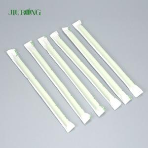 Wholesale Jiurong Food Grade Biodegradable Paper Straws Christmas Eco Friendly from china suppliers