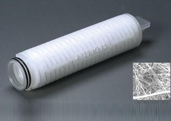 Glass Microfiber Cartridge Filter Vessels For Air And Gas Filter , Steaming