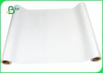 Large Format 120g Eco Solvent Adhesive Paper Roll For Posters 50" & 60'' x 50m