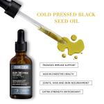 Private Labels 50ml Black Seed Hair Oil Natural Shower Gel