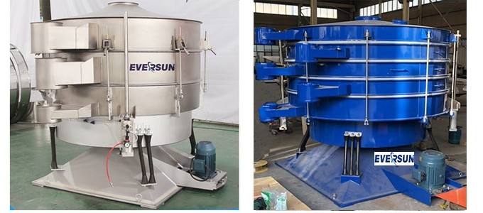 Fine Grain Tumbler Vibration Screen Artificial Screening For Metal